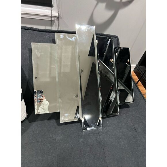 Art deco 5 panel mirror - Picture 1 of 6
